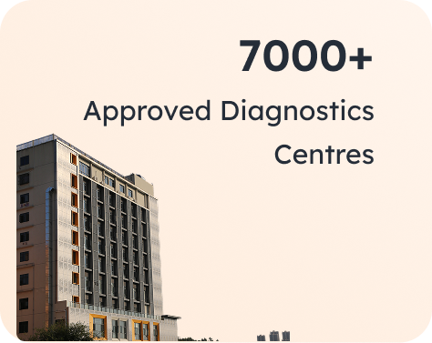 A multi-storey approved diagnostics centre building